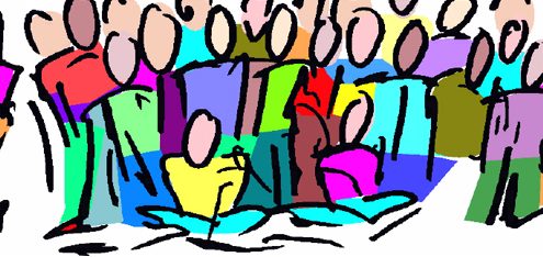 illustration of a meeting