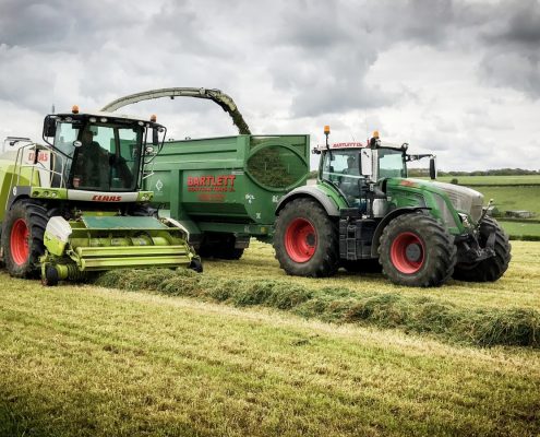 grass silage harvest transport