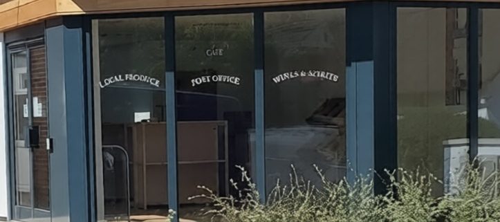shop front sign